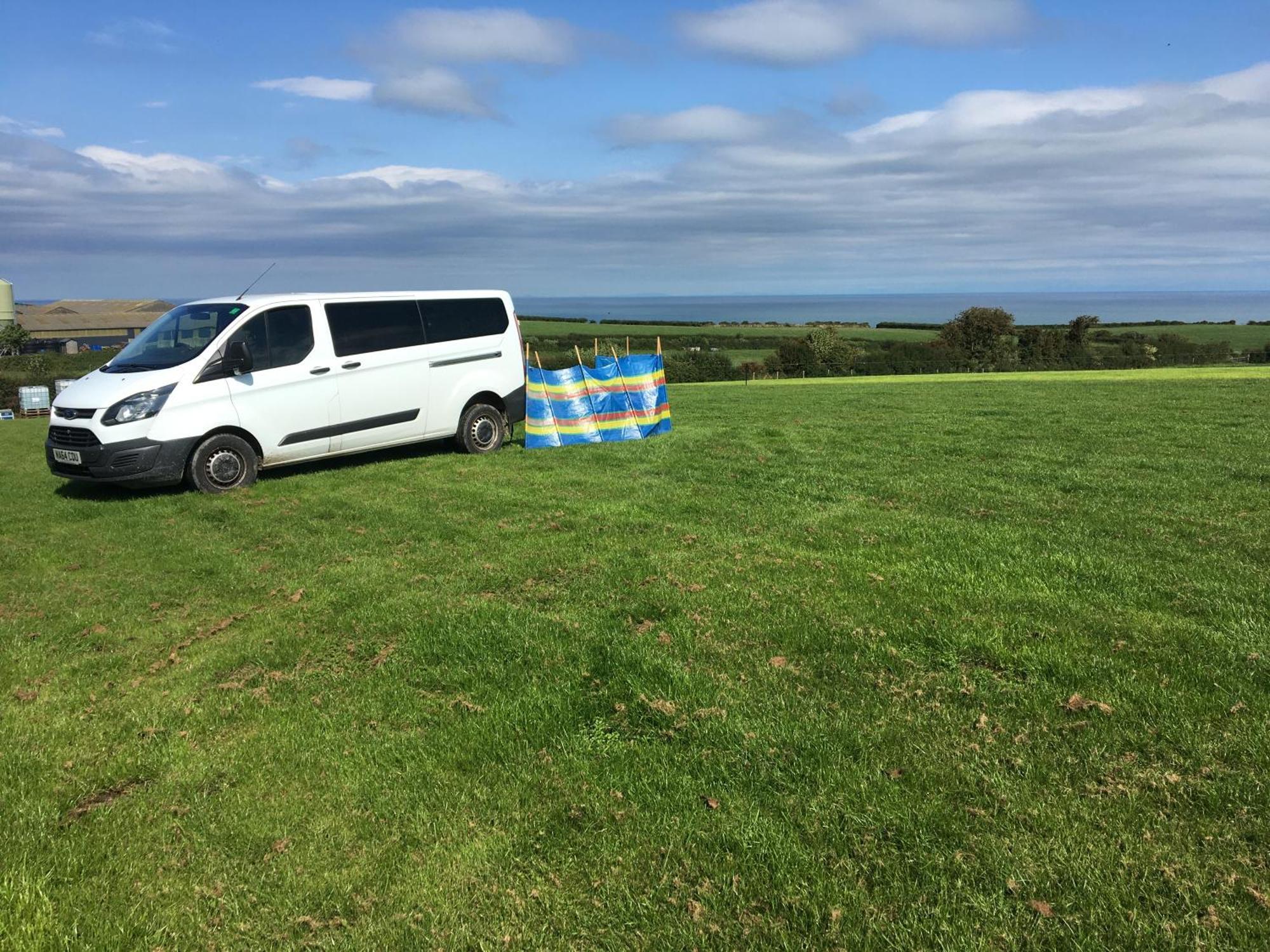 ホテル Carreg Y Gwynt Campsite - Touring And Tent Pitches Llanarth  エクステリア 写真
